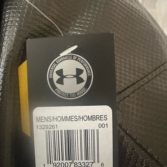 Under Armour Storm Mens Jacket Black Gray Metallic JACKET NWT 1329261-001 SZ:L - Picture 2 of 5